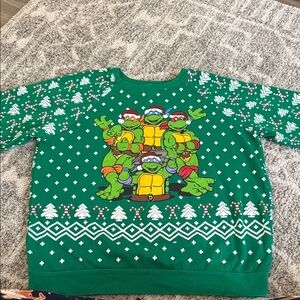 Green Teenage Mutant Ninja Turtles Sweater